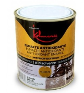 Pinturas esmalte antioxidante
